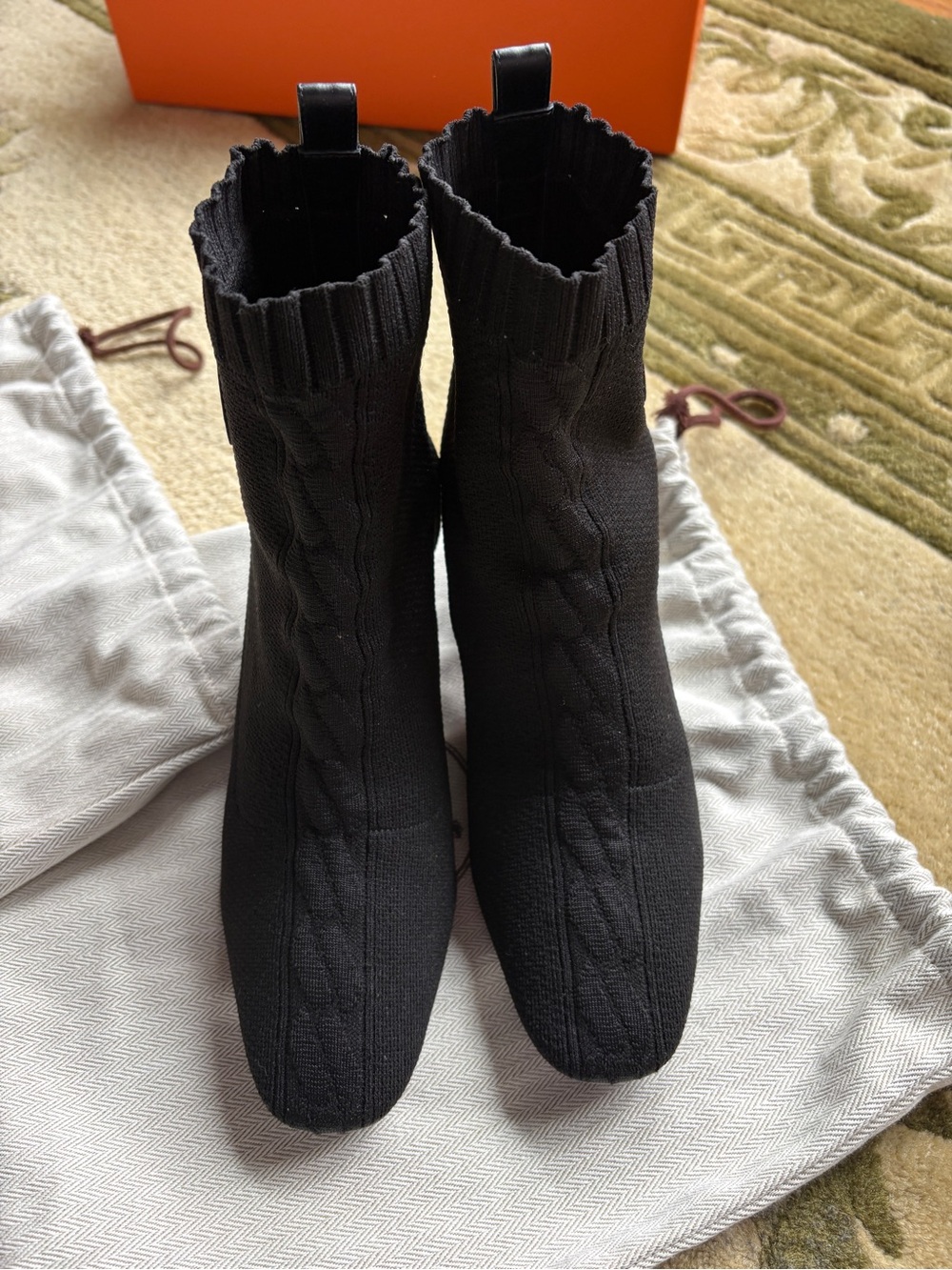 Hermes Black Volver 60 Ankle Boots size 36 (6)